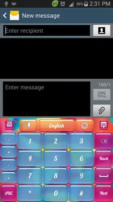 GO Keyboard Color Theme android App screenshot 2