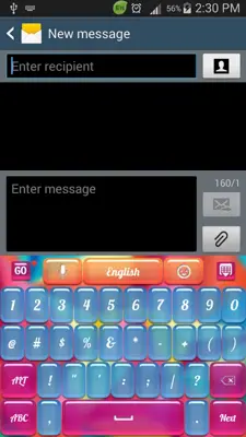 GO Keyboard Color Theme android App screenshot 4